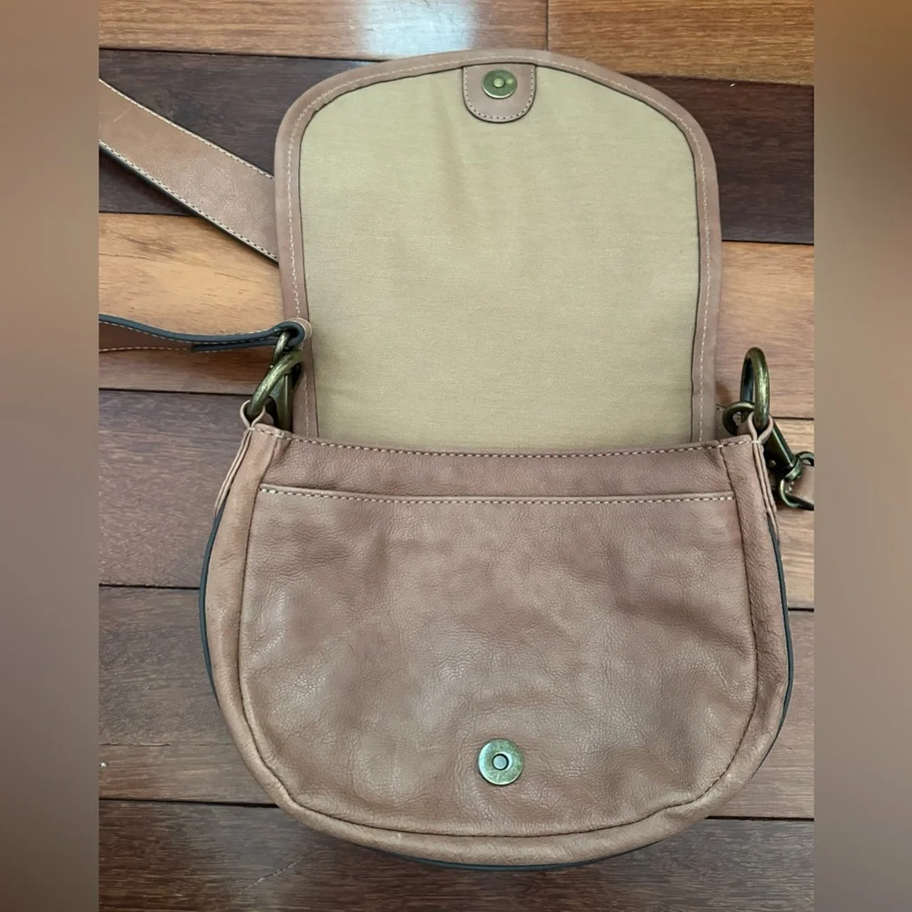 Frye Lucy saddle crossbody shoulder bag - Picture 15 of 16